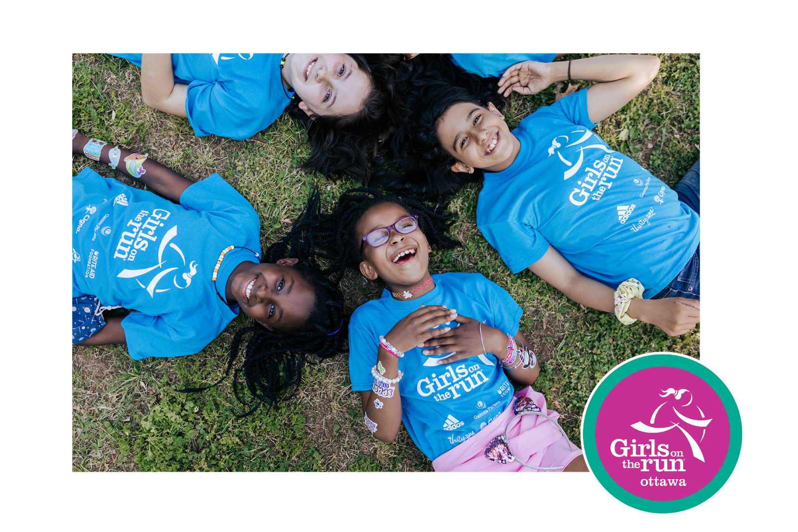 girls on the run photo with logo